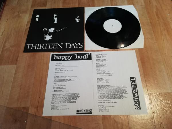 Thirteen Days Thirteen Days 1990 REbel Rec.008-30811 SPV Promo Deutsche Pressung VG+/VG+