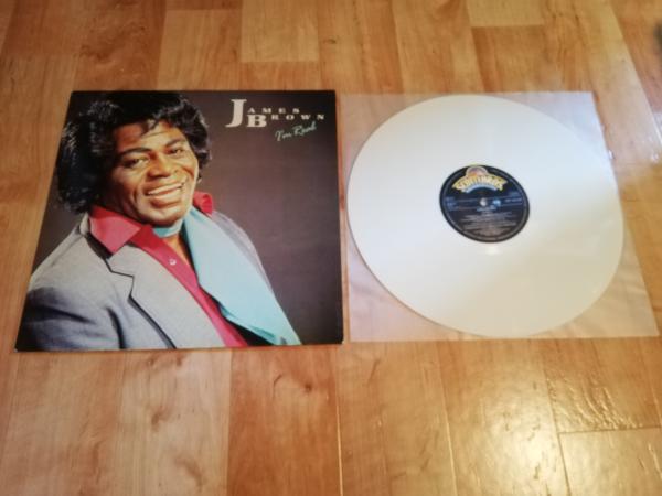 James Brown I`m Real 1988 Scotti Bros Records INT 147331 White Vinyl Deutsche Pressung VG+/VG+