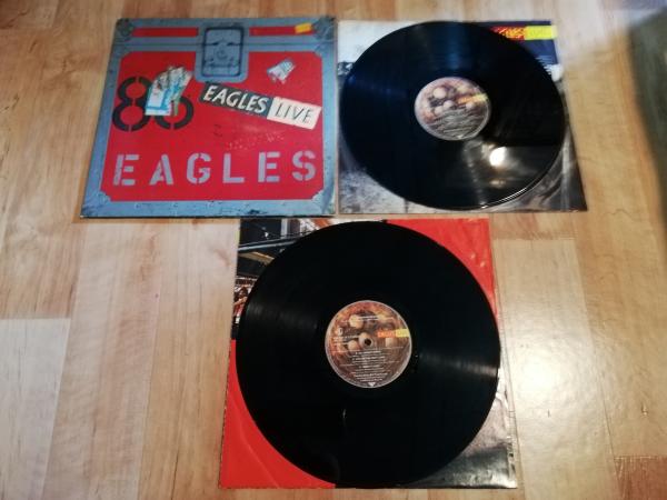 Eagles Live 1980 Asylum Records AS 62032 Doppel LP Deutsche Pressung V/VG+