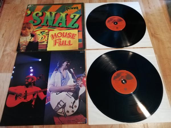 Nazareth Snaz 1981 Vertigo 6650006 Doppel LP Incl. Poster Deutsche Pressung VG+/VG