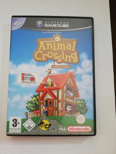Animal Crossing Nintendo Gamecube komplett mit Anleitung und Memory Card USK ab 0 Jahren