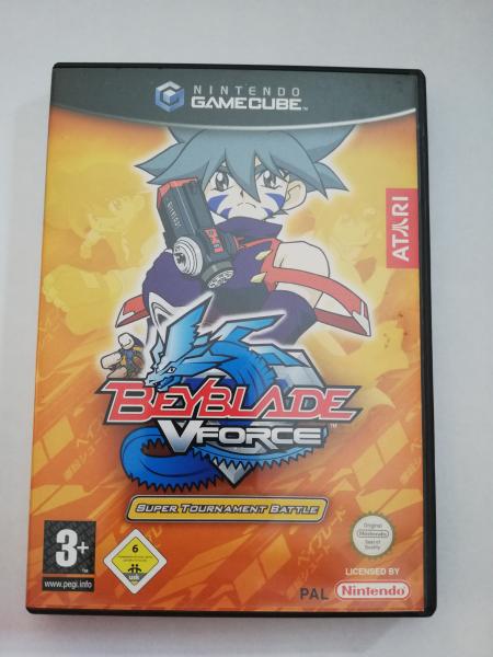 Beyblade VForce Super Tournament Battle Nintendo Gamecube mit Anleitung USK ab 6 Jahren