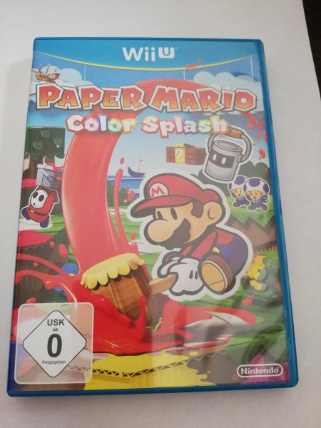 Paper Mario Color Splash Nintendo Wii U USK ab 0 Jahren