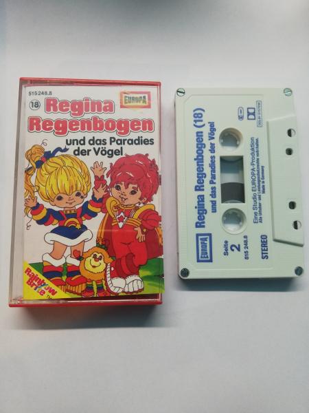 Regina Regenbogen Folge 18 und das Paradies der Vögel 4-fach Silber geschraubt Weiß mit Blauen Druck 515248.8 Europa