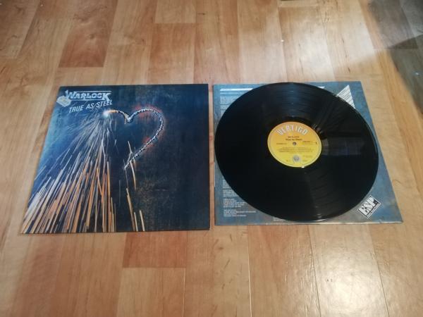 Warlock True as Steel 1986 Vertigo 830237-1 Deutsche Pressung VG+/VG+