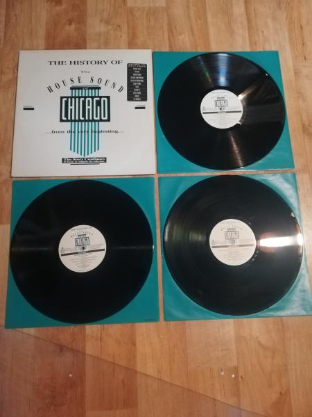 The History of The House Sound of Chicago 1988 BCM Records 39138 Dreifach LP Deutsche Pressung VG+/VG+