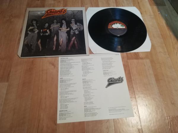 Giants Thanks for the Music 1976 Casablanca Records NBLP 7027 US Pressung VG+/VG+