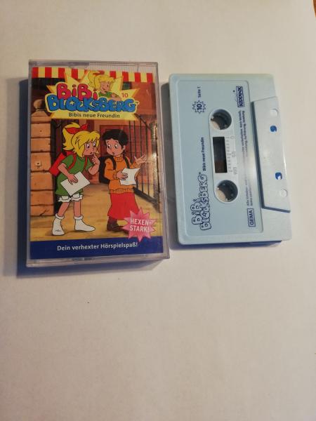 Bibi Blocksberg Folge 10 Bibis neue Freundin Weiß mit Blauen Druck 4.27610 Kiddinx