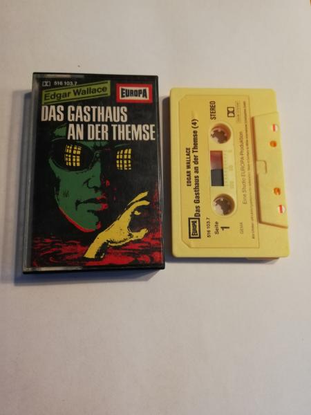Edgar Wallace Folge 4 Das Gasthaus an der Themse Gelb mit Gelben Aufkleber 516103.7 Europa