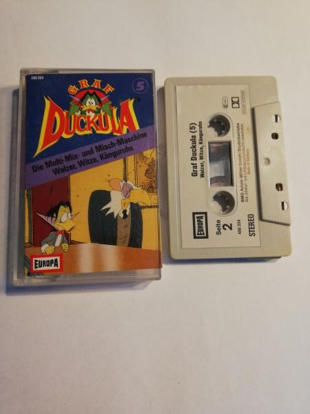 Graf Duckula Folge 5 Die Multi-Mix- und Misch-Maschine/Walzer, Witze, Känguruhs Grau mit Grauen Aufkleber 490354-215 Europa