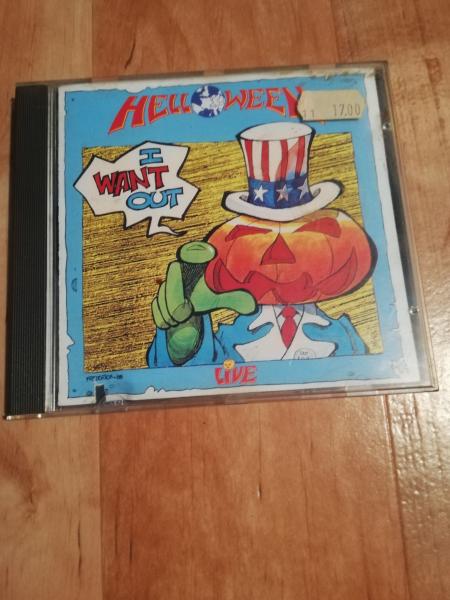 Helloween – I Want Out - Live 1989 RCA – 9709-2-R, Noise International – 9709-2-R