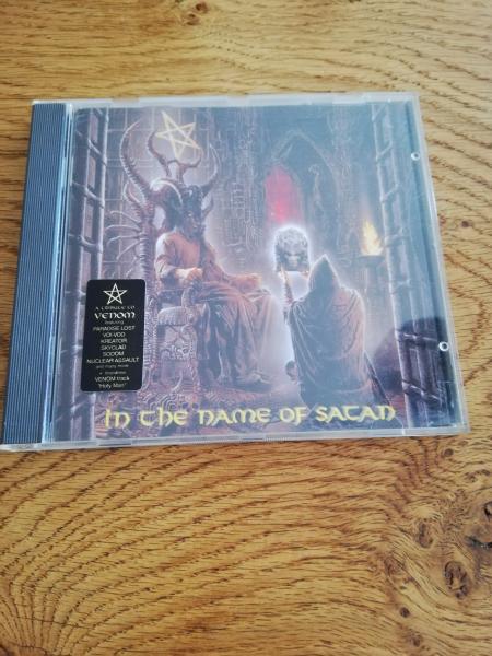 In The Name Of Satan - A Tribute To Venom 1994 GUN – GUN 042, GUN – 74321 22513 2, Drakkar Promotion – 74321 22513 2 Deutsche Auflage