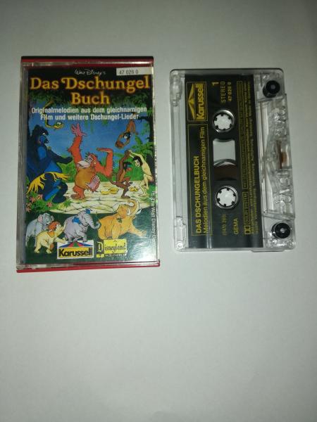 Das Dschungelbuch Originalmelodien Transparent mit Gelben Druck 47026 0 Karussell Disneyland