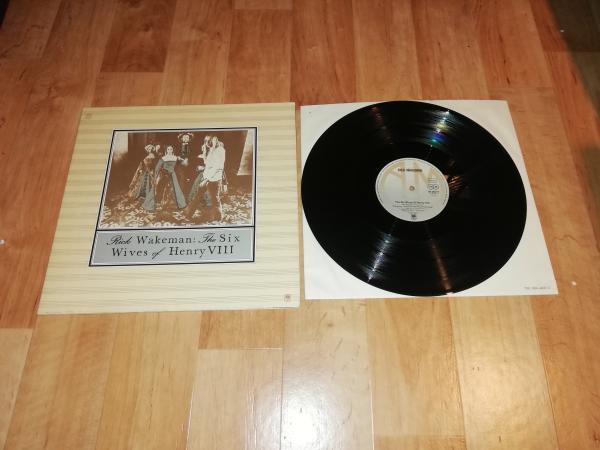 Rick Wakeman The Six Wives of Henry VIII 1972 A&M Records 86560 XOT Deutsche Pressung VG-/VG+
