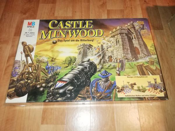 Castle Minwood 14190 MB Brettspiel komplett und unbespielt aus dem Jahre 1993