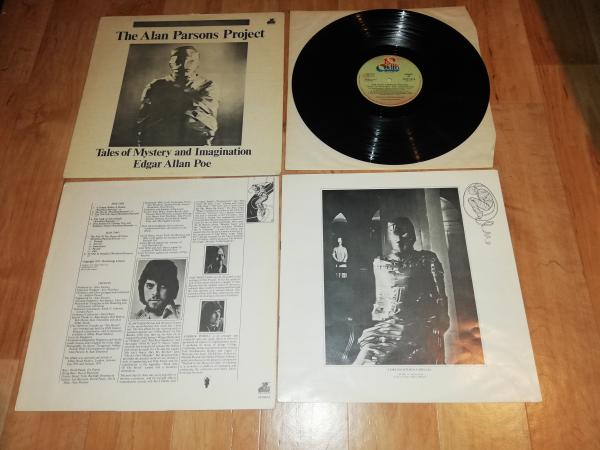 The Alan Parsons Project Tales of Mystery an Imagination Edgar Allan Poe 1976 20TH Century Records 6370243 Italienische Pressung VG/VG