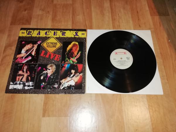 Racer X Live Extreme Volume 1988 Roadrunner Records RR 9530 Holländische Pressung NM/VG+