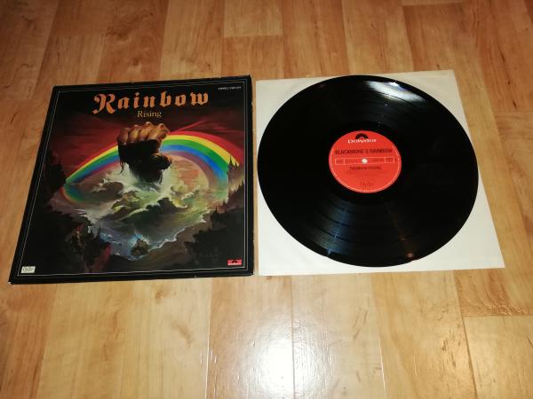 Rainbow Rising 1976 Polydor 2391224 Deutsche Pressung VG+/VG