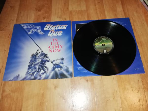 Status Quo In the Army Now 1986 Vertigo 830049-1 Holländische Pressung VG/VG