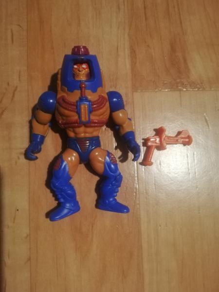 Masters of the Universe Man-E-Faces mit Waffe Taiwan 1982 Mattel