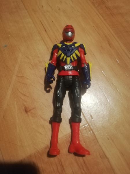 Power-Rangers Morphers Beast -X King Red ohne Waffen 14cm 2018 Hasbro