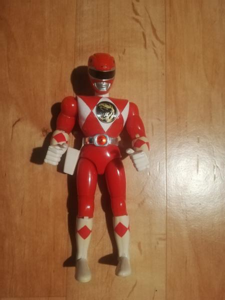 Power Rangers Red Ranger 21 CM ohne Waffen 1993 Bandai