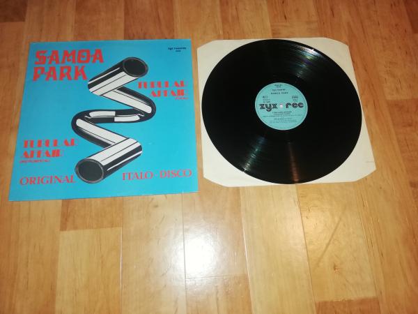 Samoa Park Tubular Affair 1983 Zyx Music 5043 Deutsche Pressung VG/VG+