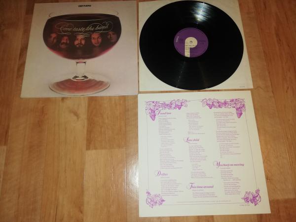 Deep Purple Come taste the band 1975 Purple Records 1C 062-97044 Deutsche Pressung VG/VG+