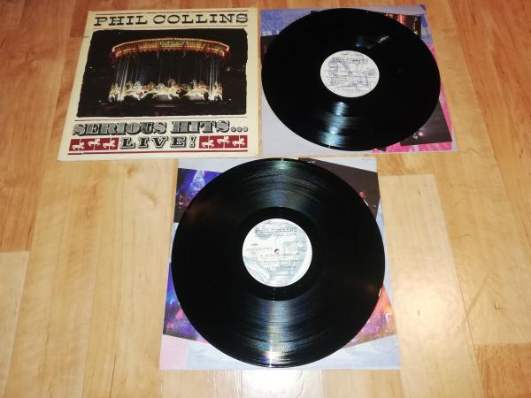 Phil Collins-Serious Hits Live 1990 Wea 9031-72550-1 Deutsche Pressung VG+/VG+