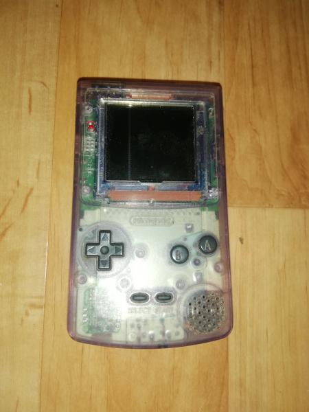 Nintendo Gameboy Color Model No.GGB-001 Transparent (ohne Deckel und Beschriftung)