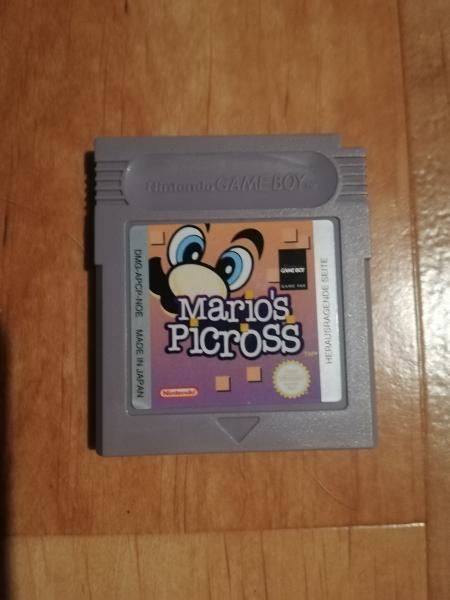 Mario`s Picross Gameboy Spiel