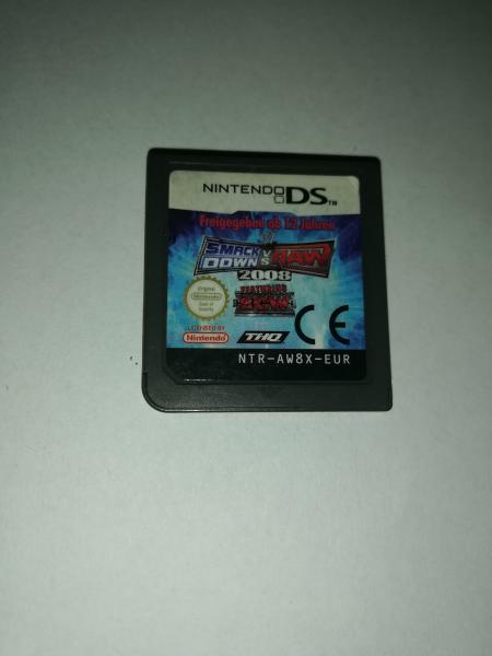 Smack Down vs Raw 2008 Nintendo DS USK ab 12 Jahren loses Modul