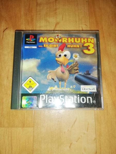 Moorhuhn 3 Playstation 1 komplett mit Anleitung SLES 03846 USK ab 6 Jahren