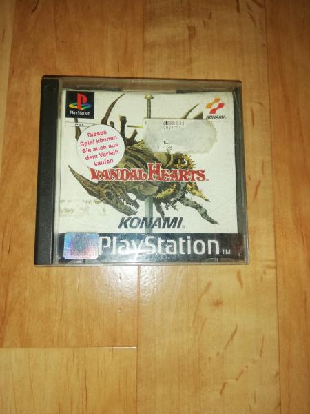 Vandal Hearts Playstation 1 ohne Anleitung SLES 00204 USK ab 16 Jahren