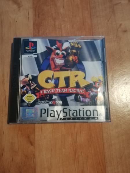 CTR : Crash Team Racing Playstation 1 komplett mit Anleitung SCES 02105 Platinum Edition USK ab 6