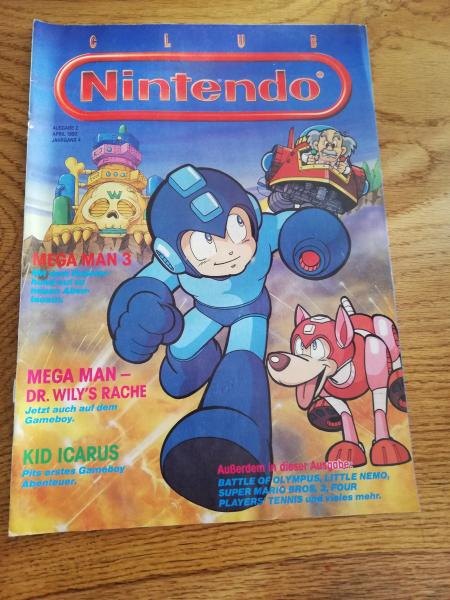 Nintendo Club-Heft Jahrgang 4 Ausgabe 2 Juni 1992 ohne Poster in guten Zustand