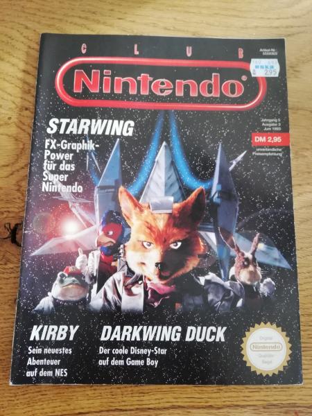 Nintendo Club-Heft Jahrgang 5 Ausgabe 3 Juni 1993 mit Poster in sehr guten Zustand