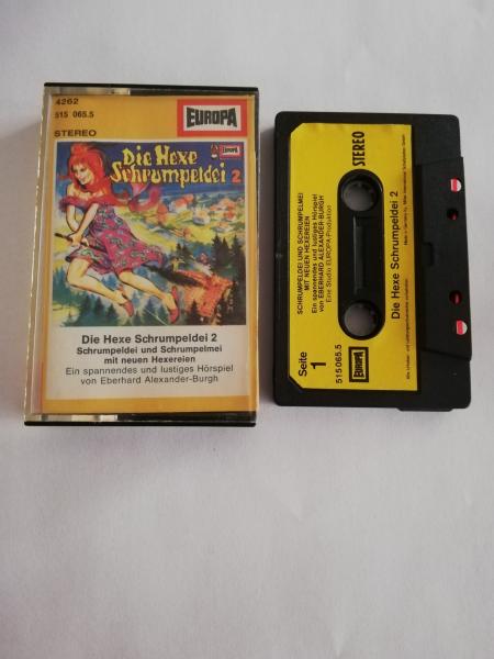 Die Hexe Schrumpeldei Folge 2 Schwarz mit Gelben Aufkleber 4162/515065.5 Europa