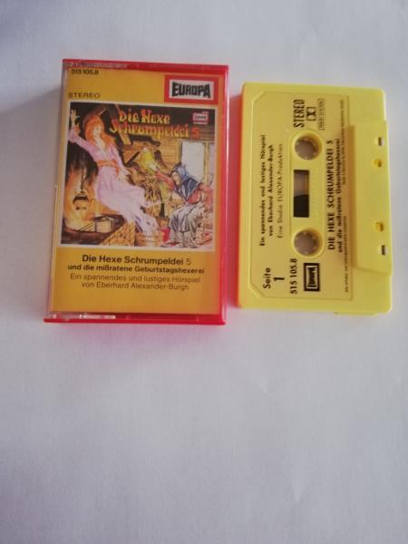 Die Hexe Schrumpeldei Folge 5 und die mißratene Geburtstagshexerei Gelb mit Gelben Aufkleber 515105.8 Europa