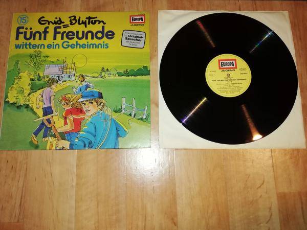 Fünf Freunde Folge 15 wittern ein Geheimnis 115707.8 Europa Deutsche Pressung VG/VG+