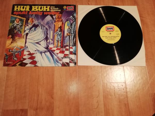 Hui Buh Folge 3 spukt lustig weiter Europa 115.028.6 Deutsche Pressung VG/VG