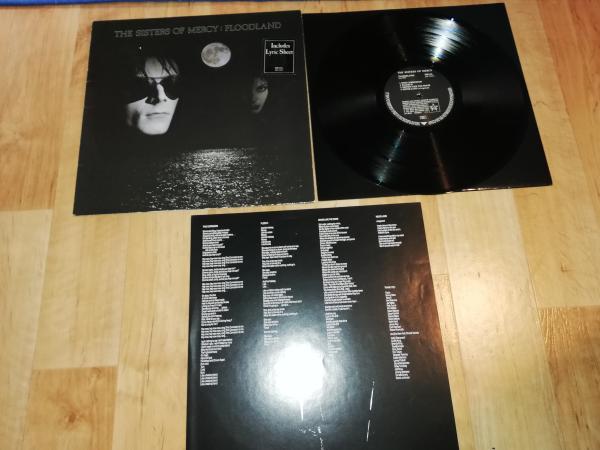 The Sisters of Mercy Floodland 1987 Merciful Release MR441L Deutsche Pressung VG+/VG