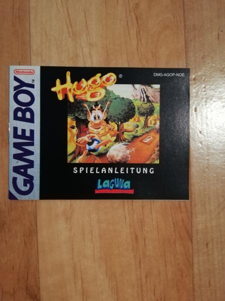 Nintendo Gameboy Anleitung Hugo DMG-AGOP-NOE