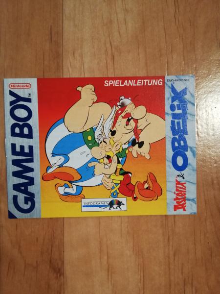 Nintendo Gameboy Anleitung Asterix & Obelix DMG-AXOP-NOE