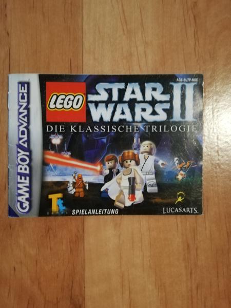 Nintendo Gameboy Advance Anleitung Lego Star Wars II Die Klassische Trilogie AGB-BL7P-NOE