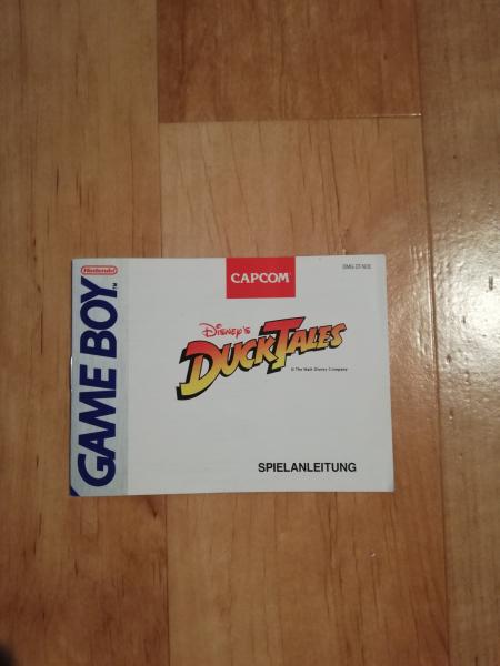 Nintendo Gameboy Anleitung Duck Tales DMG-DT-NOE