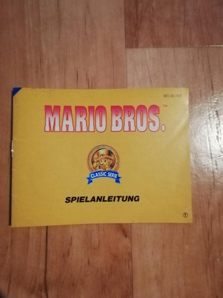 Nintendo NES Anleitung Mario Bro. Classic Serie NES-MC-NOE