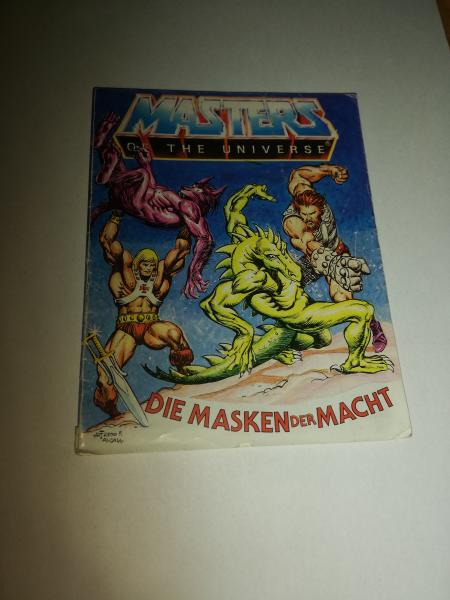 Masters of the Universe Mini Comic Die Masken der Macht/Le Maschere del Potere