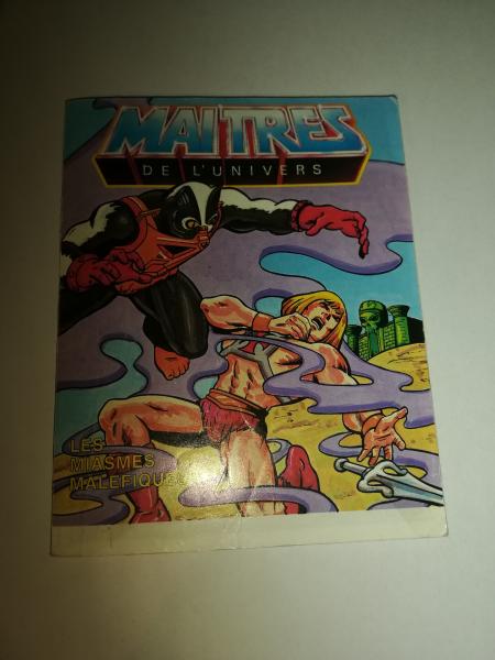 Masters of the Universe Mini Comic Les Miasmes Malefiques !/The Stench of Evil 1984 Mattel 0007-8460