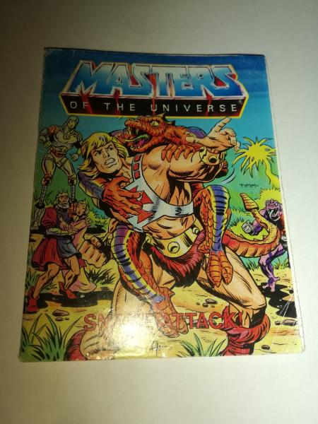 Masters of the Universe Mini Comic Snake Attack/Les Serpents Attaquent